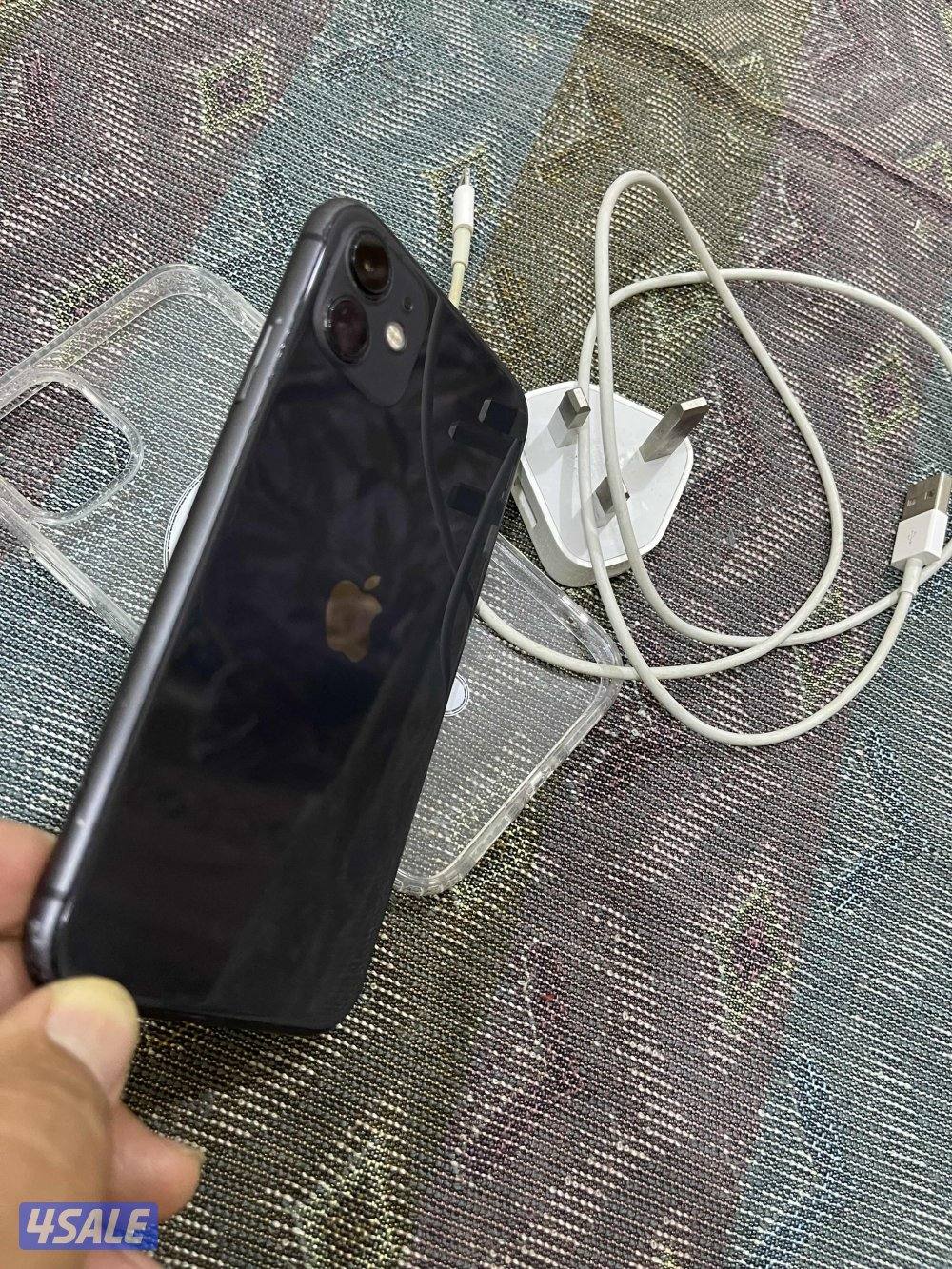 ايفون 11 ابل الاصلي 128 قيقا بطارية 100 نظيف وشغال تمام4