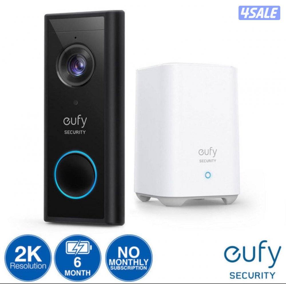 جرس ذكي جديد بالكرتون Eufy 2K بدون اشتراك1