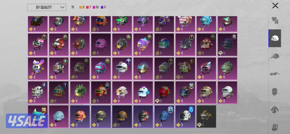 اكونت ببجي متكامل لفل ٩١ نوادر وقدبم10