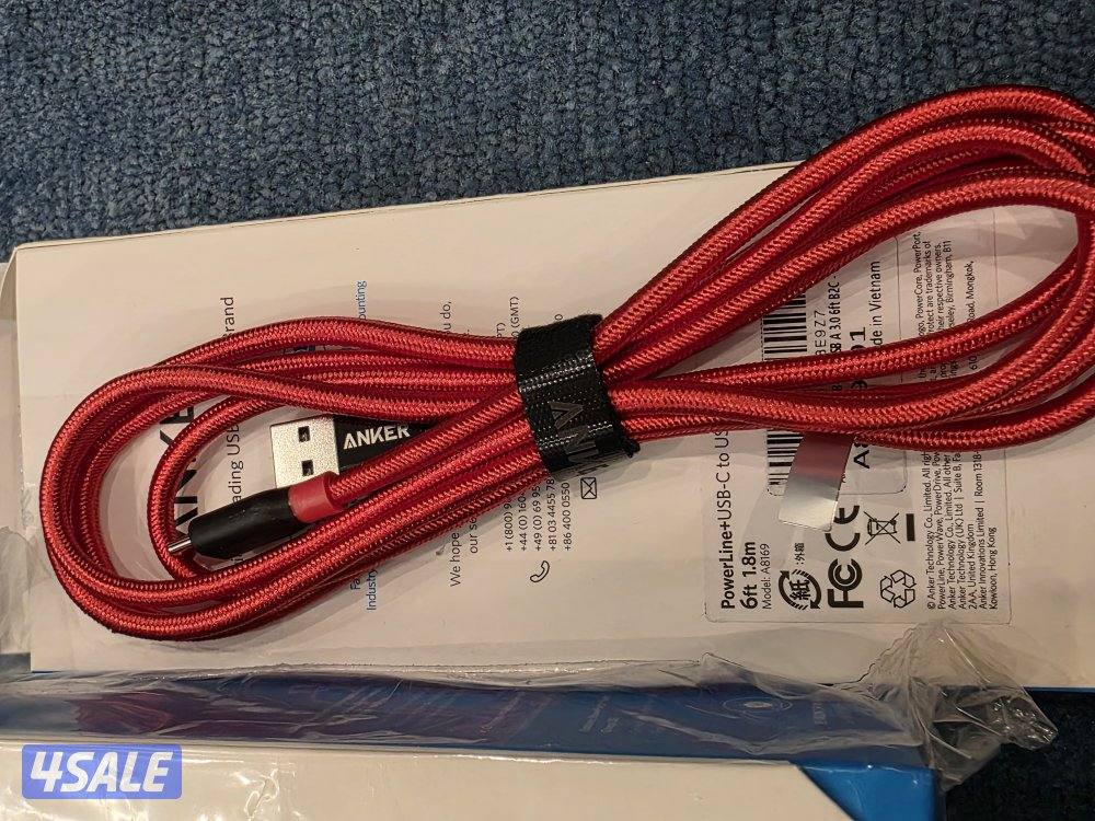 باكج انكر شحن وكيبل + ستاند موبايل جدد3