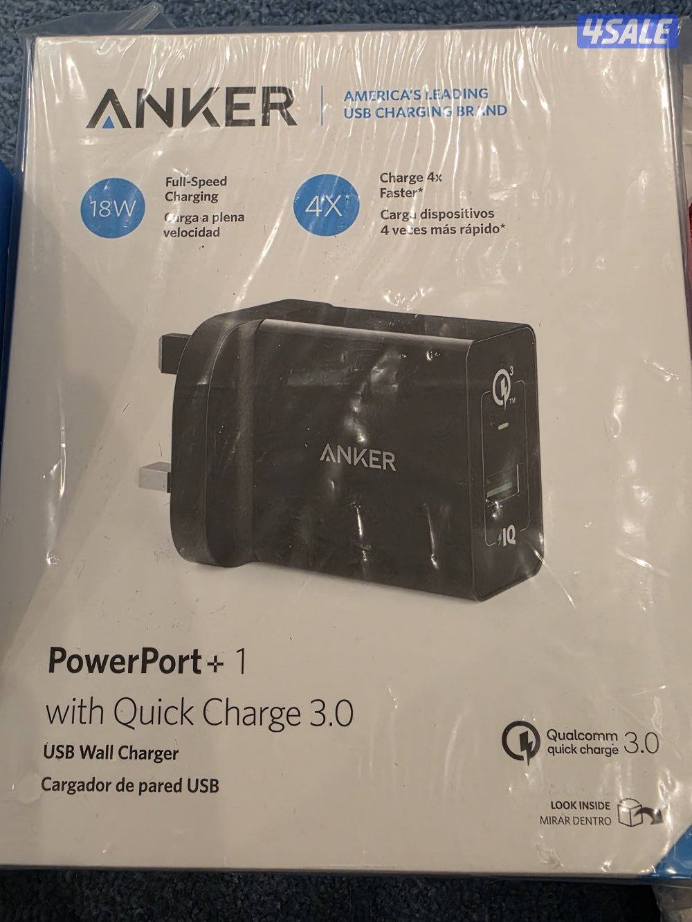 باكج انكر شحن وكيبل + ستاند موبايل جدد4