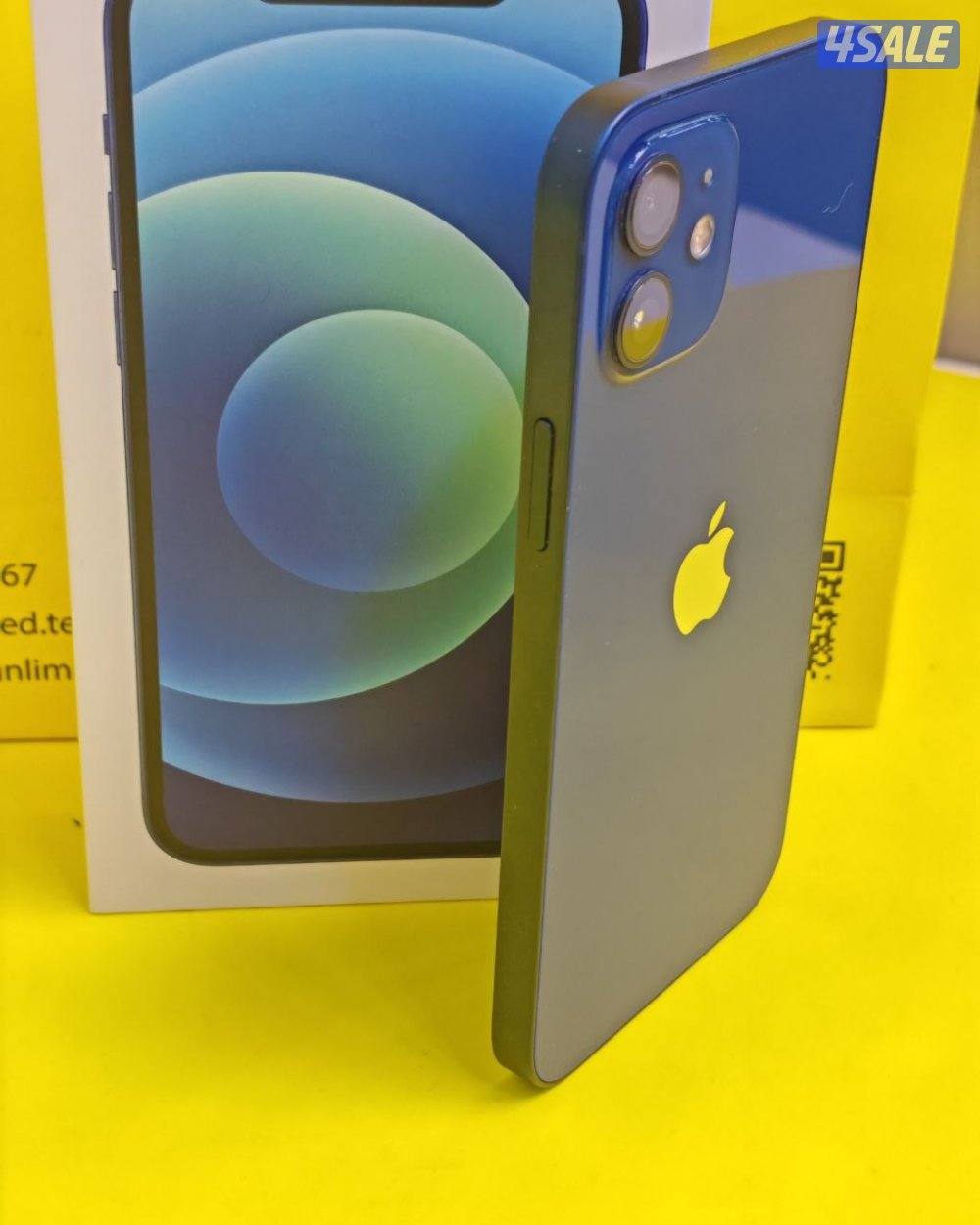 ايفون 12 128 جيجا أزرق بطارية 78% مستعمل كالجديد iPhone 12 128GB Blue5