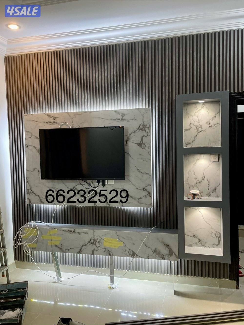 ديكور جبس صيفك وجبسم بورد بارتيشن بماء كهربائي معلم باكستاني2