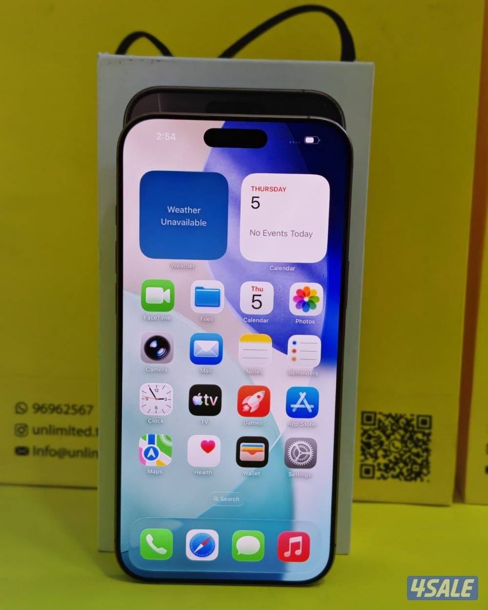 ايفون 16 برو ماكس 256 جيجا تيتانيوم صحراوي بطارية 91% مستعمل كالجديد5