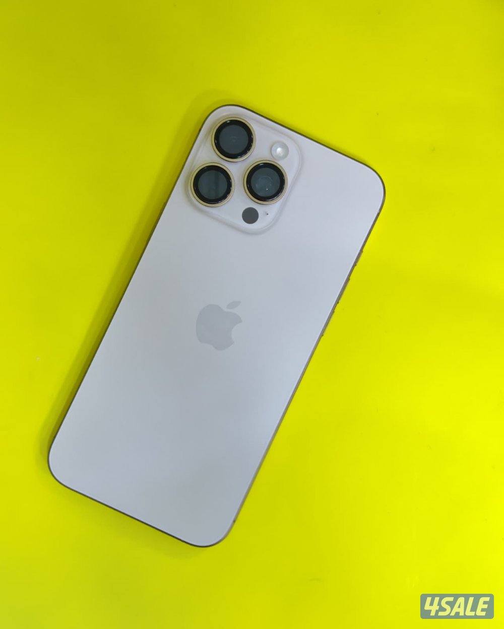 ايفون 16 برو ماكس – 256 جيجا – تيتانيوم صحراوي بطارية 96% مستعمل كالجد1