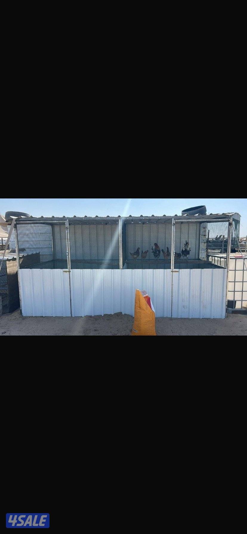 للبيع محاكر واقفاص جديدة12