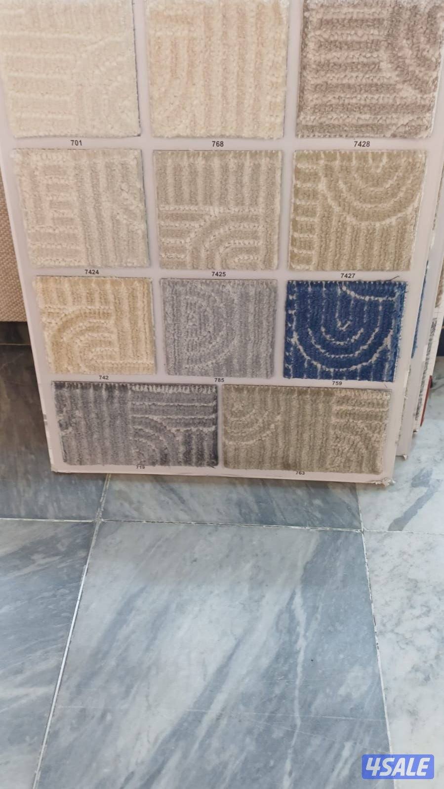 سجاد قص تركى وباركيه وثيل صناعى ستاير ومطارح5