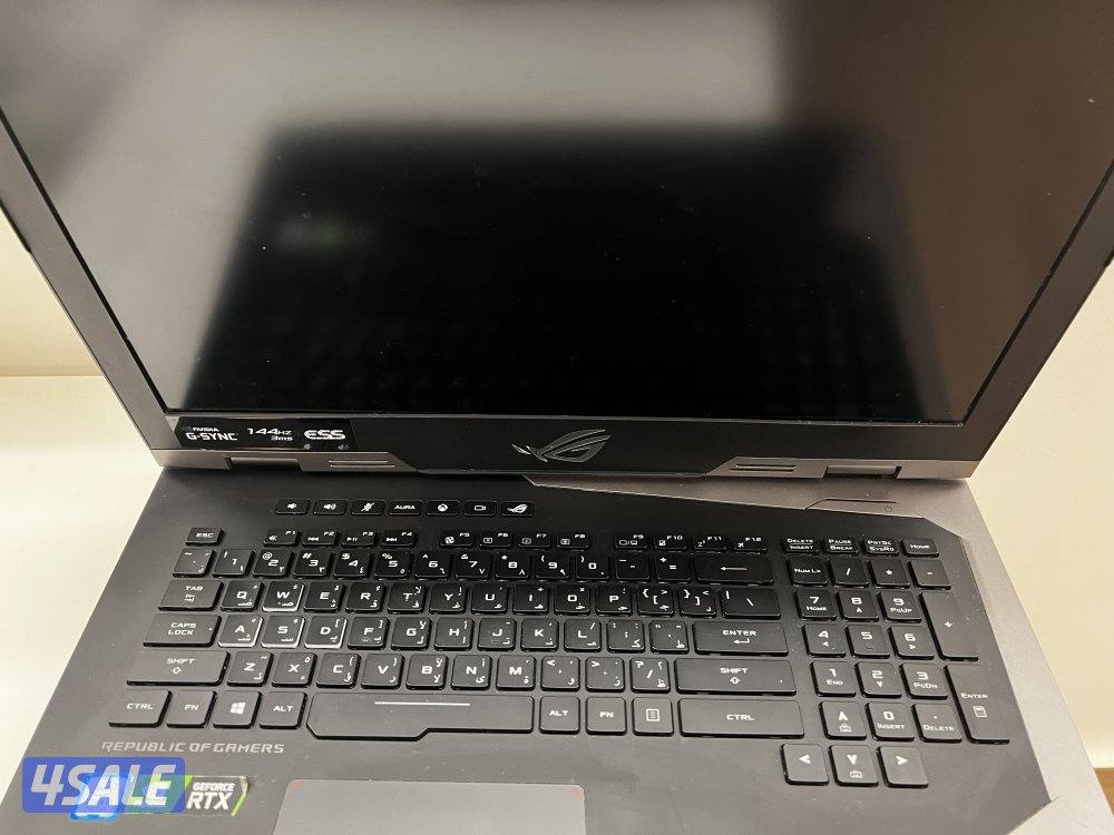 للبيع لابتوب قيمينق ASUS ROG G703G بحاله جيدة جدا جدا1