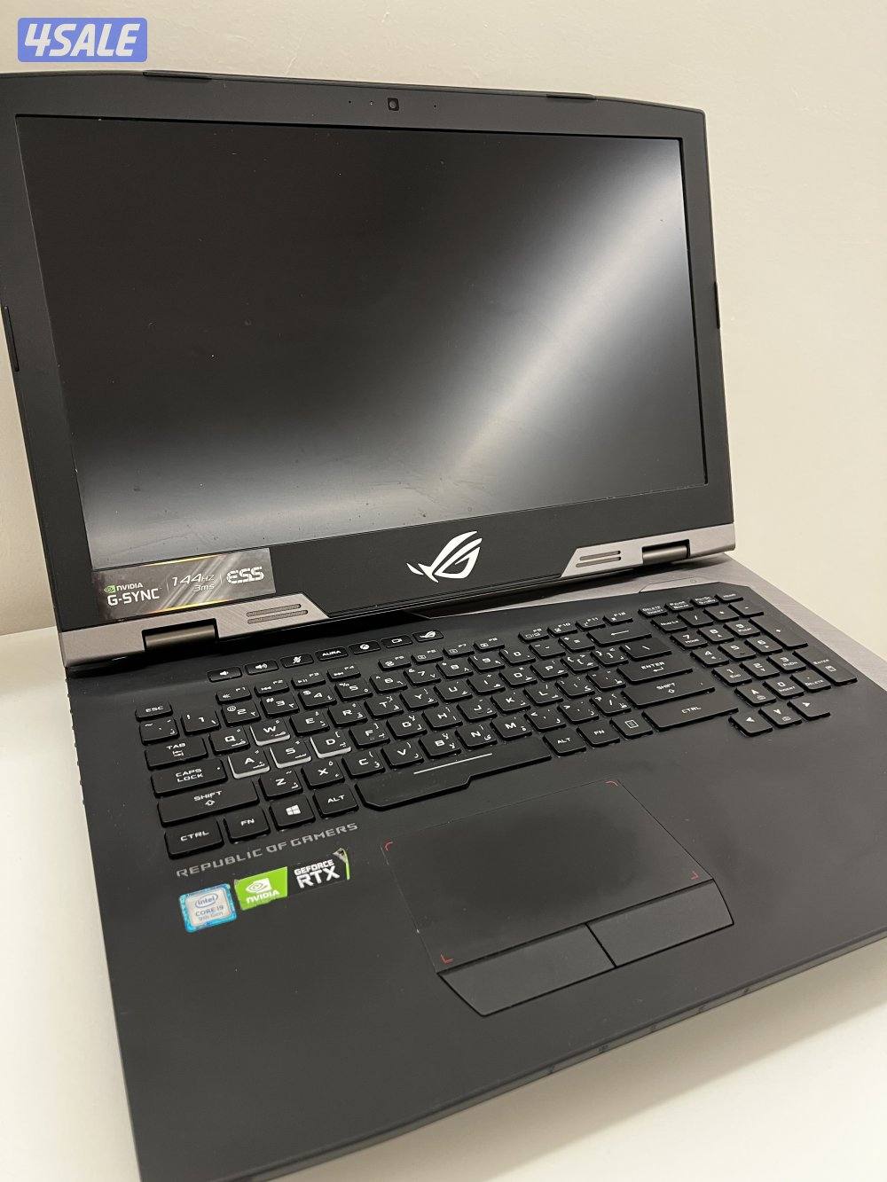 للبيع لابتوب قيمينق ASUS ROG G703G بحاله جيدة جدا جدا2