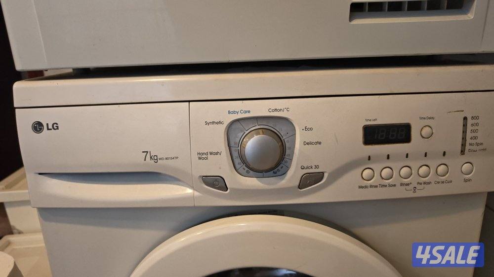 LG washing machine 7 kg غساله اوتوماتيك ال جي1