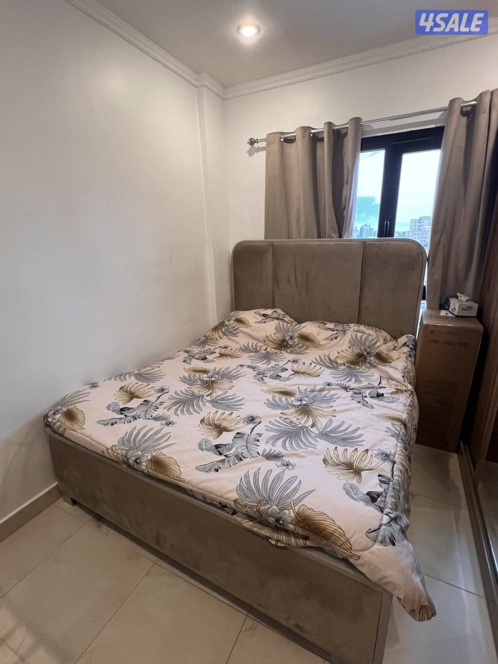 كبت كبير باب سحاب مع سرير ١٦٠*١٩٠1