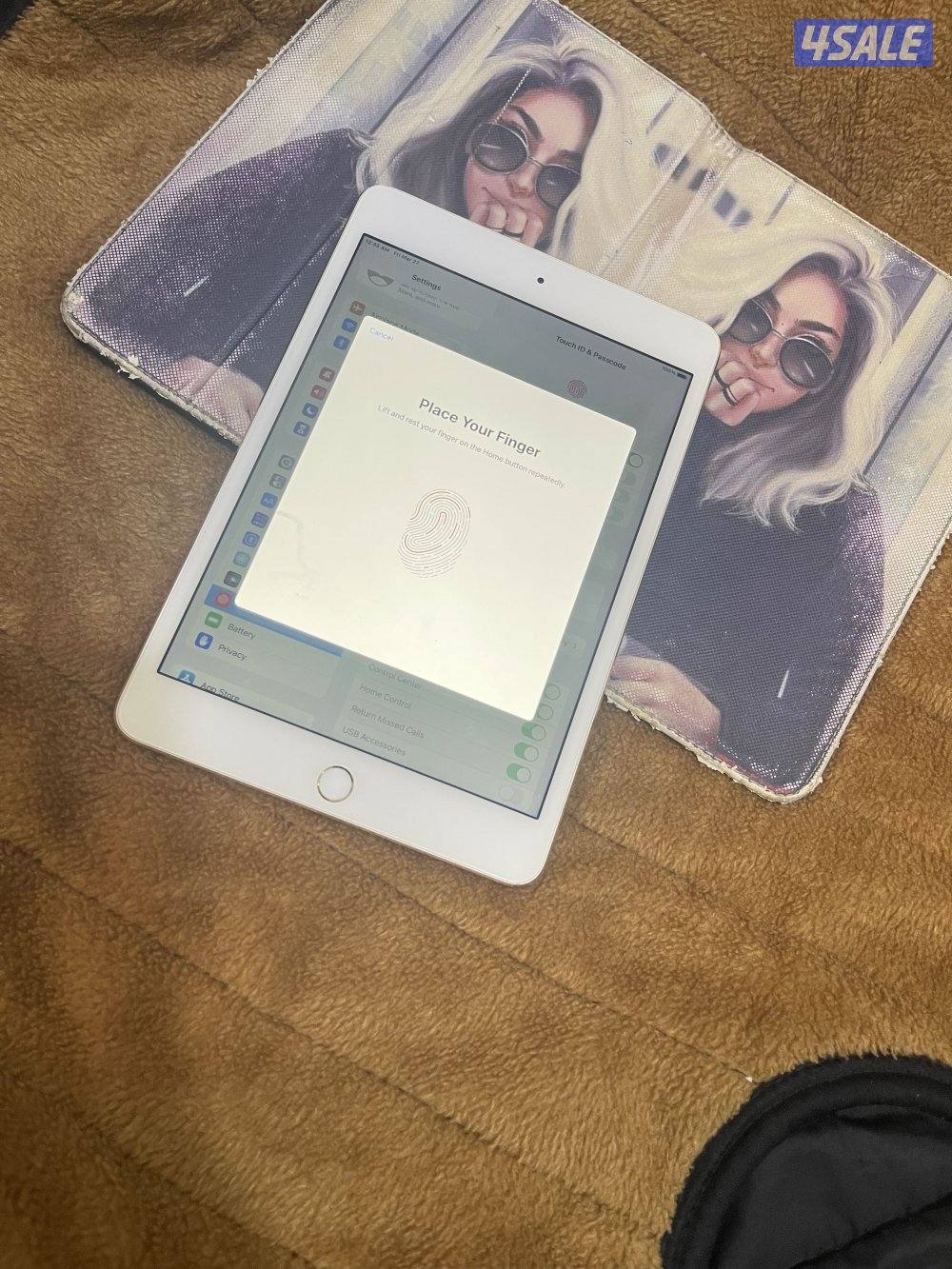 ايباد ابل ميني 4 فور 128 قيقا تحديث 15،8 ينزل جميع البرامج مو مفتوح7