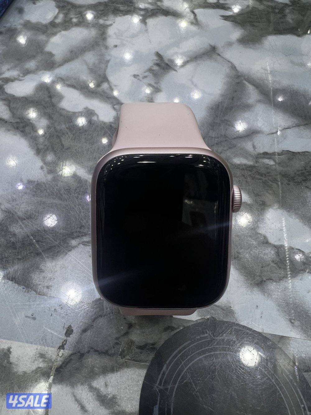 ساعه9 مقاس 45 وردي بحاله الجديد مع الواير الاصلي1