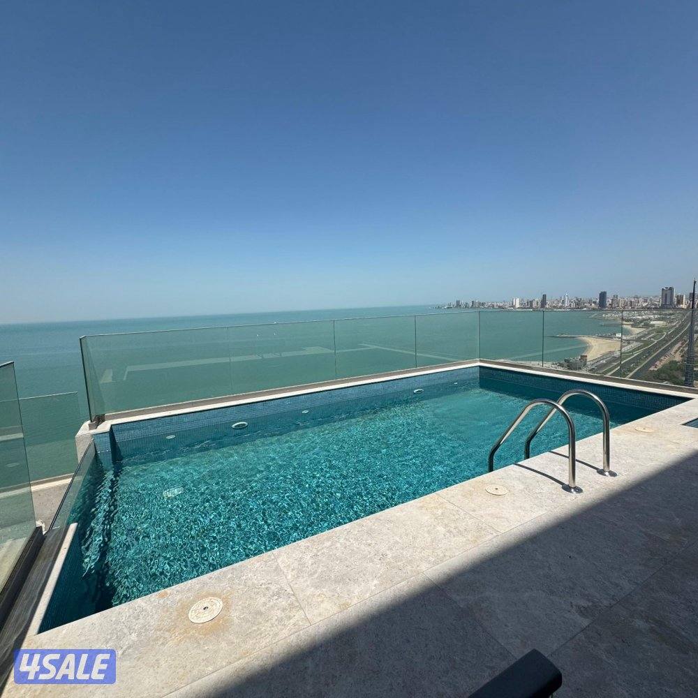 فيلا ( Pent House ) إطلالة بحرية مباشرة للإيجار في الشعب البحري11