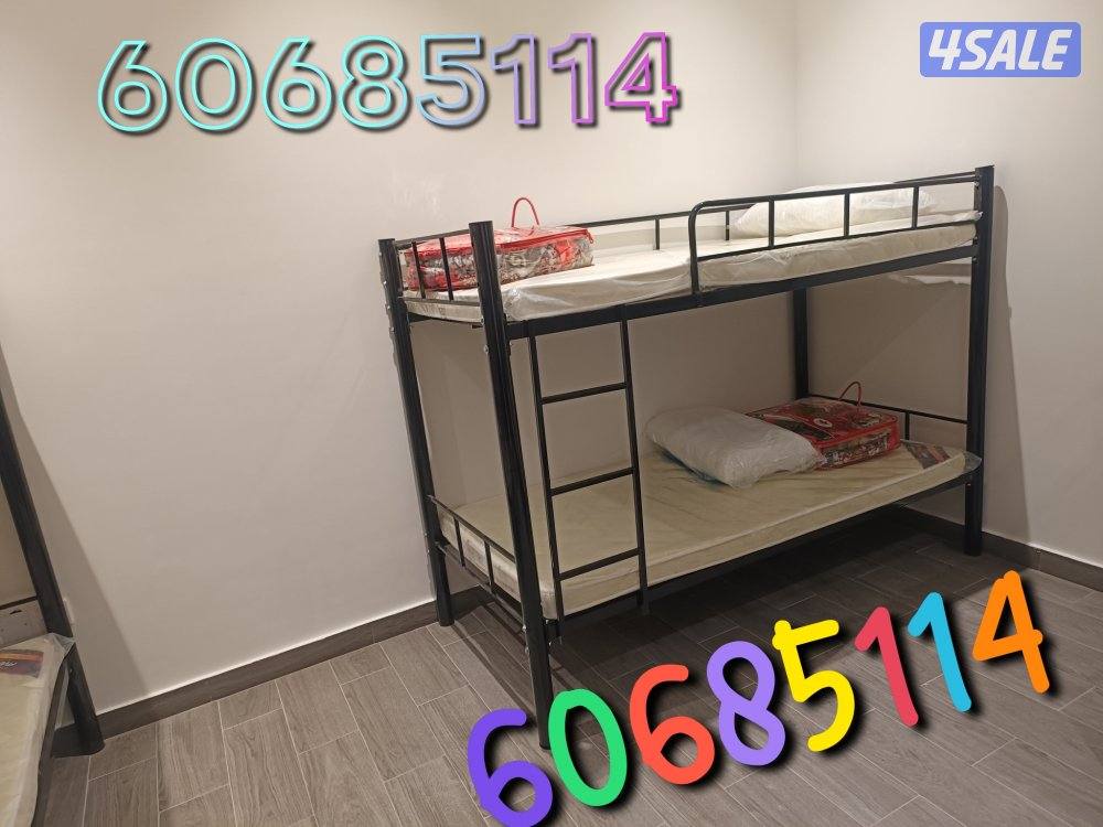 سرير سنجل +سرير دبل سرير جميع القياسات دواشق طبيه جميع القياسات مخده4