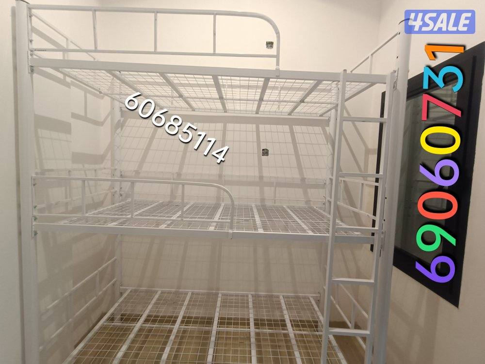 سرير سنجل +سرير دبل سرير جميع القياسات دواشق طبيه جميع القياسات مخده5