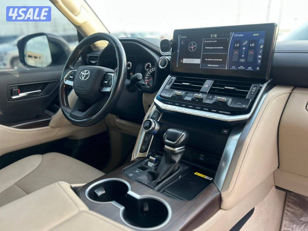 تويوتا لاند كروزر GX.R AEROs  twin turbo.V6 موديل 2023 ماشى 104.000 k.5