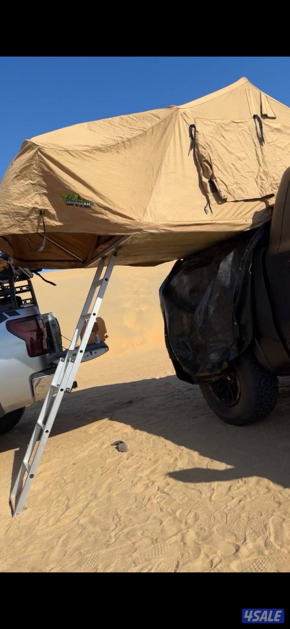 للبيع خيمة آيرون مان + صندوق مطبخ يحتاجون بس تنظيف وتعديل خفيف0