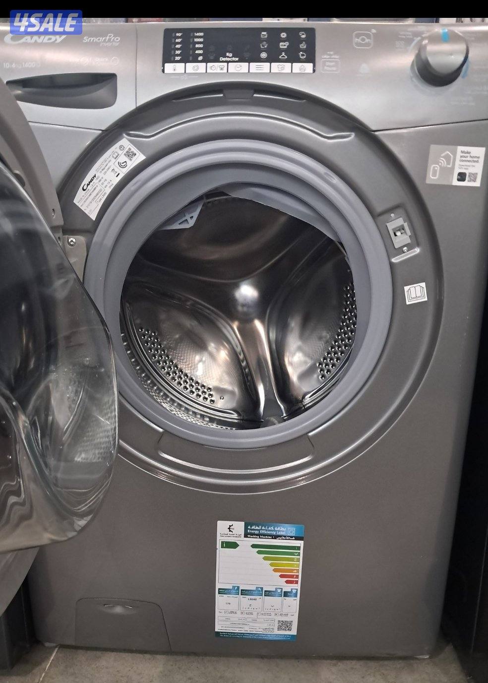 غسالة بالمجفف إيطاليا الصناعة ماركةCANDY سعة ١٠ كيلو جديدة تماما للبيع2