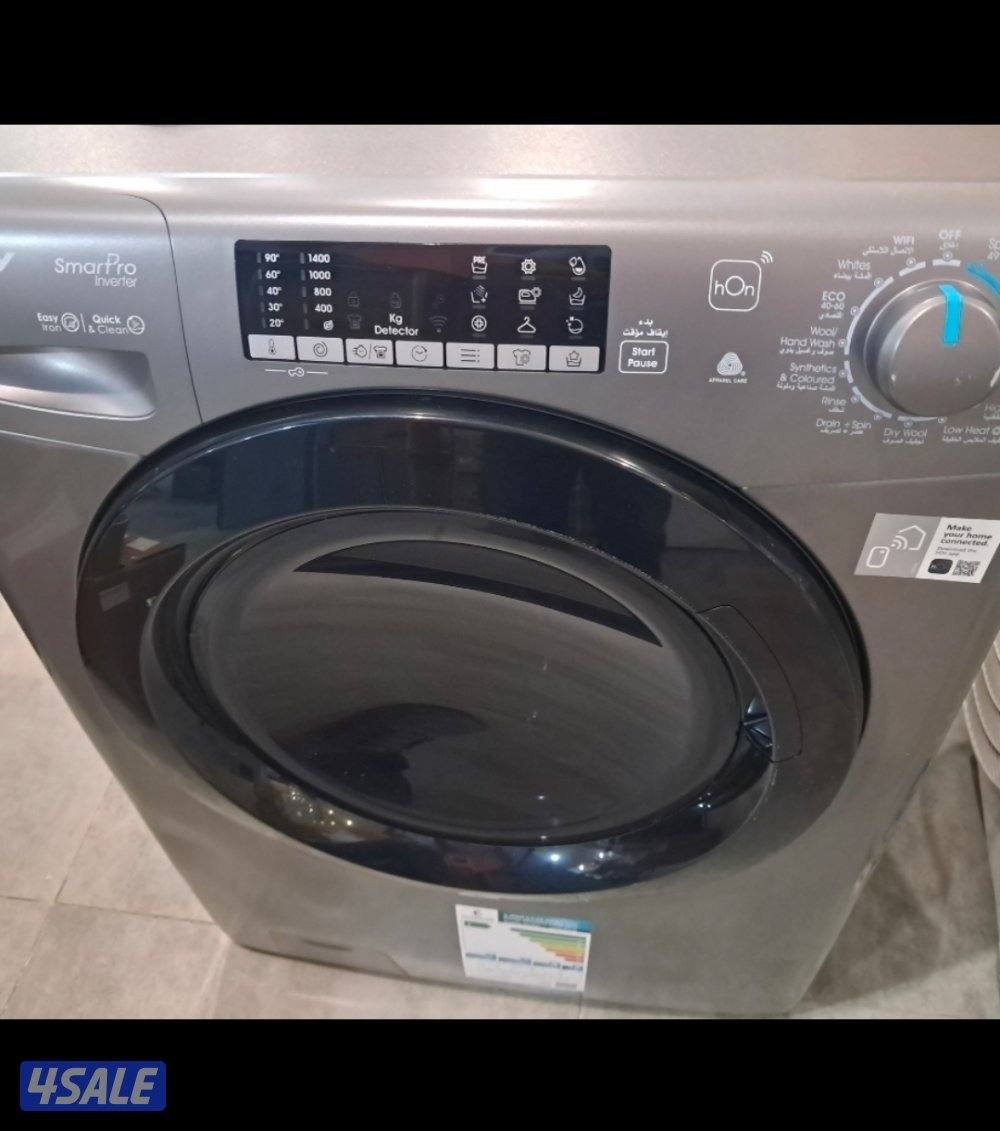 غسالة بالمجفف إيطاليا الصناعة ماركةCANDY سعة ١٠ كيلو جديدة تماما للبيع1