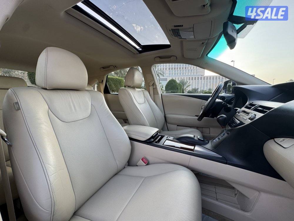 لكزس RX350 موديل 2014 بحاله الوكاله شرط الفحص9