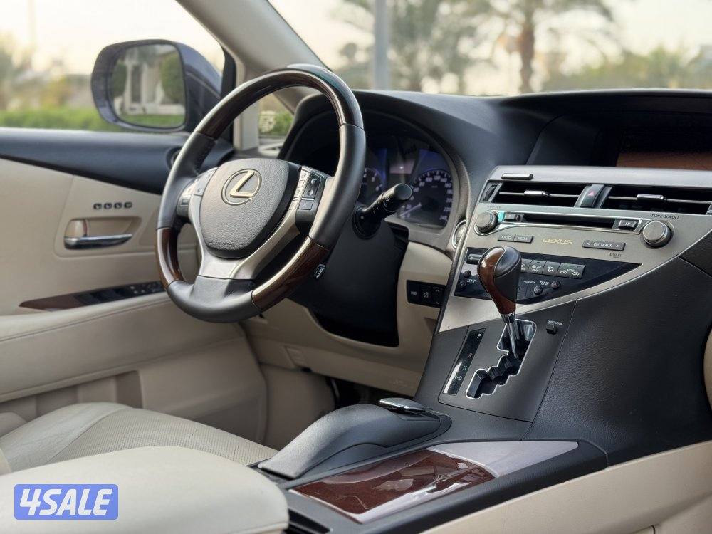لكزس RX350 موديل 2014 بحاله الوكاله شرط الفحص12