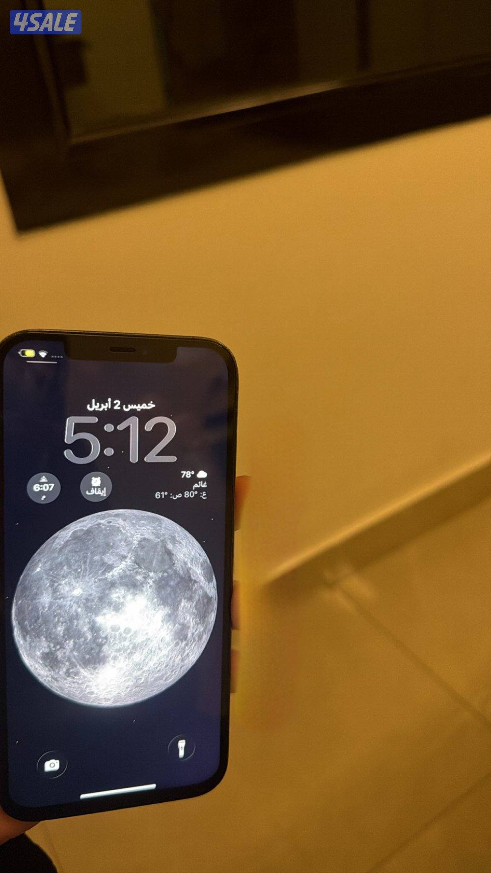 ايفون 12 برو ماكس مستعمل ونظيف0