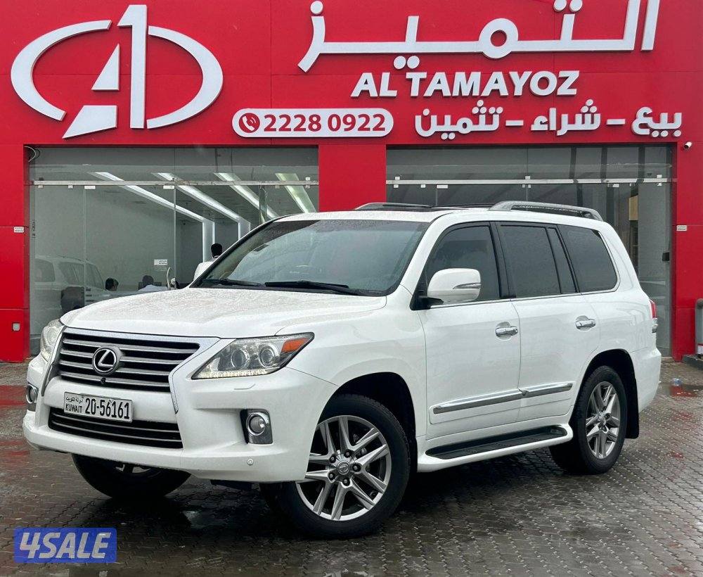 لكزس LX570 درجة ثانيه  موديل 2013 ماشى 207.000 k.m  وارد الساير .صبغ0