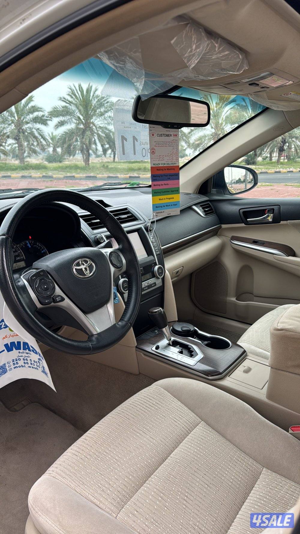للبيع كامري 2014 بحالة الوكالة4