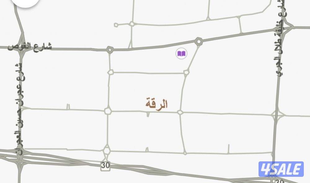 للبيع بيت سكن المالك زاوية في الرقة مدخل مخرج سهل0