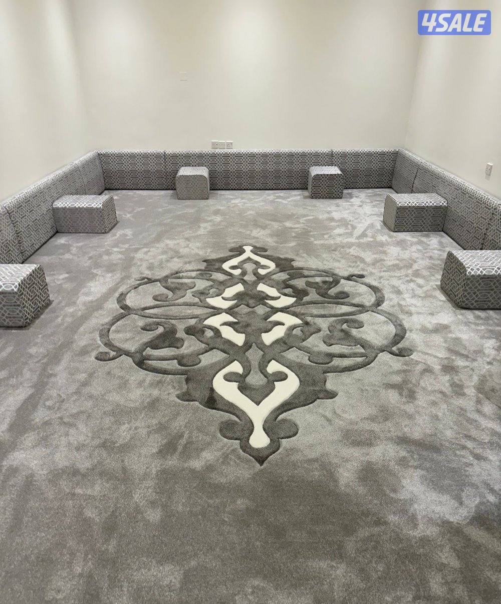 سجاد للبيع تركي وسعودي  وجلسات عربيه ومساند  باجمل الأسعار1