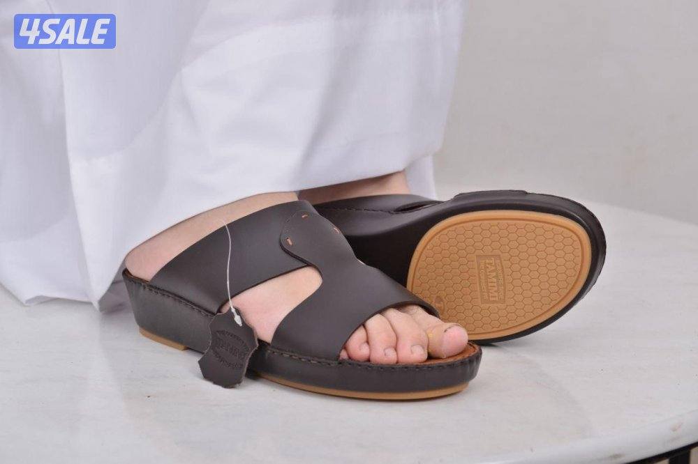 نعال تميمه صناعه تايلندي جلد طبيعي ارضيه طبيه  من افضل انواع6