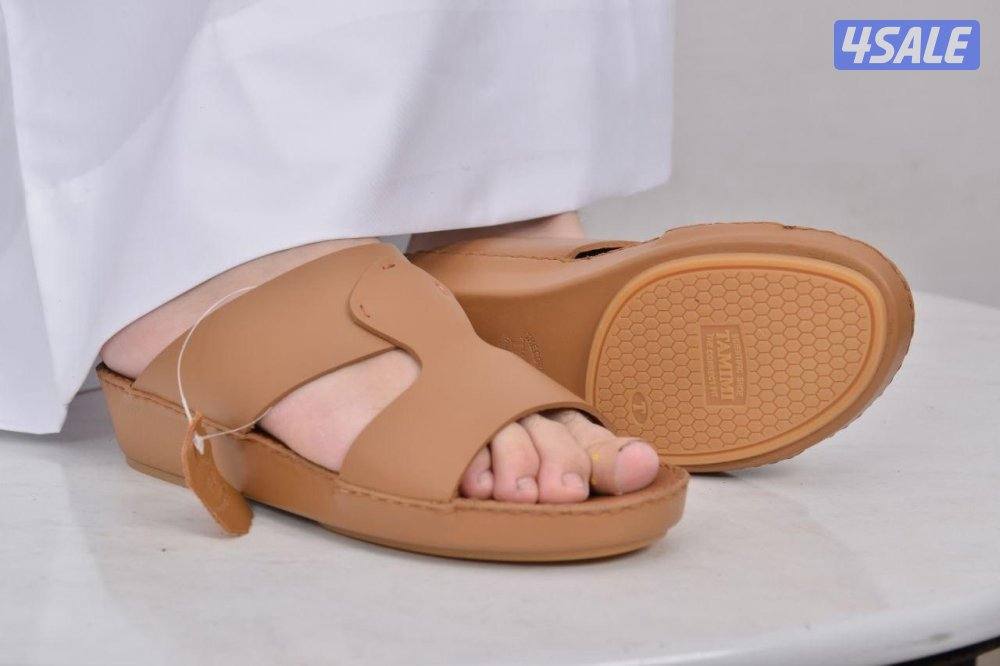 نعال تميمه صناعه تايلندي جلد طبيعي ارضيه طبيه  من افضل انواع7