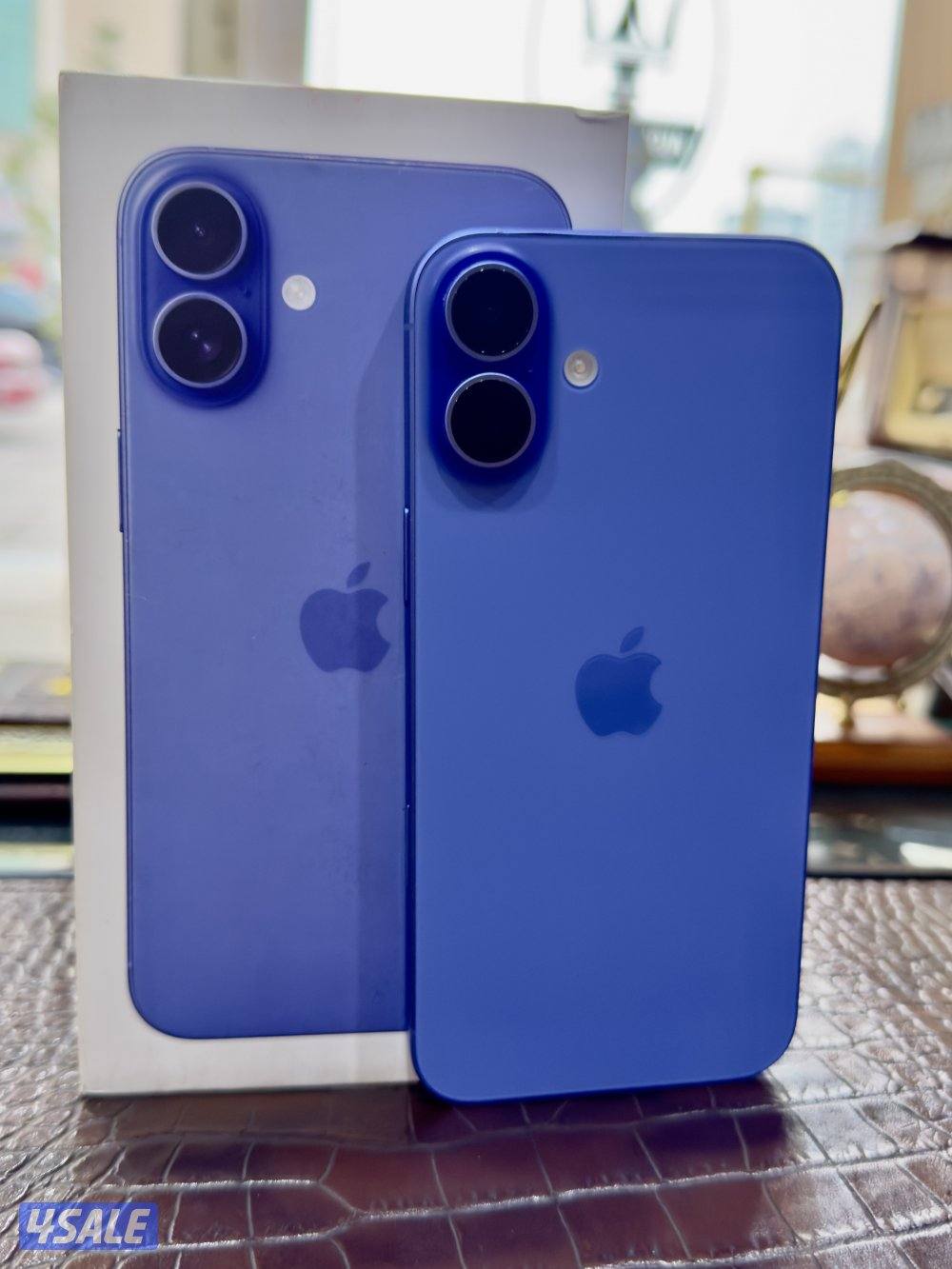 ايفون 16بلاس  ٢٥٦ قيقا نسبة البطارية ٩١ تحديث ios 18.0.10