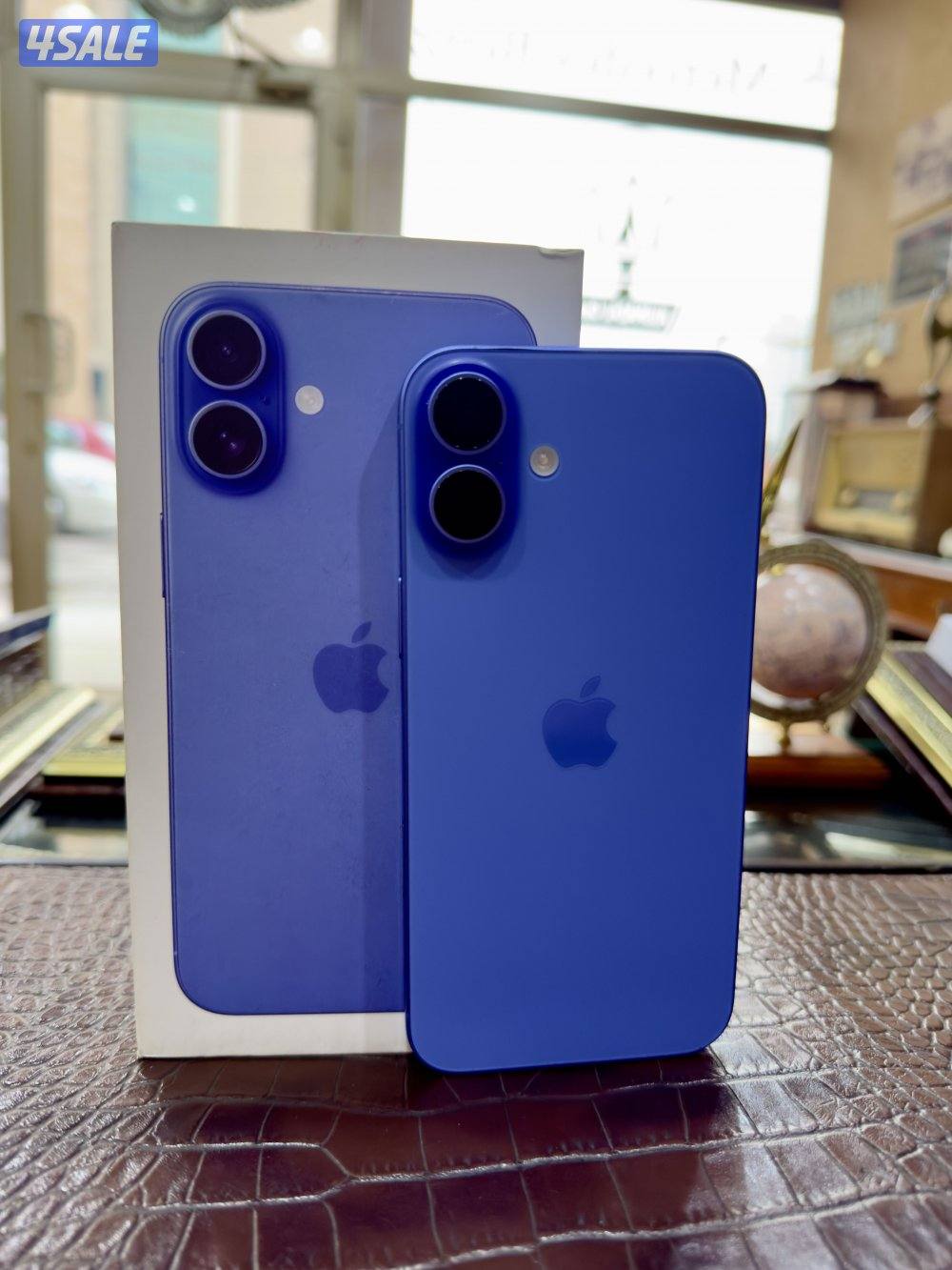 ايفون 16بلاس  ٢٥٦ قيقا نسبة البطارية ٩١ تحديث ios 18.0.11