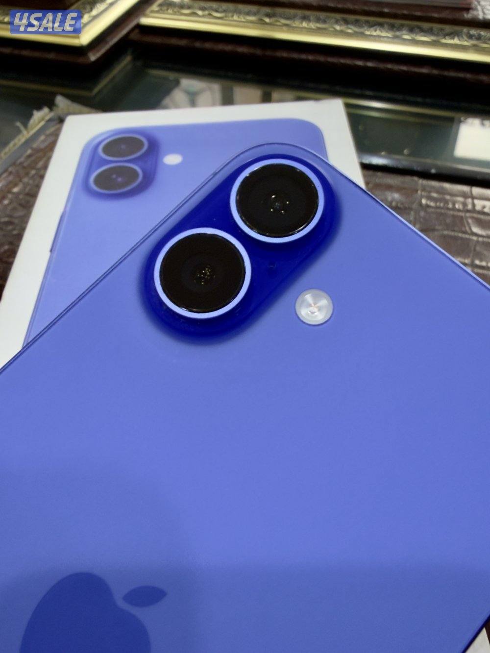 ايفون 16بلاس  ٢٥٦ قيقا نسبة البطارية ٩١ تحديث ios 18.0.13