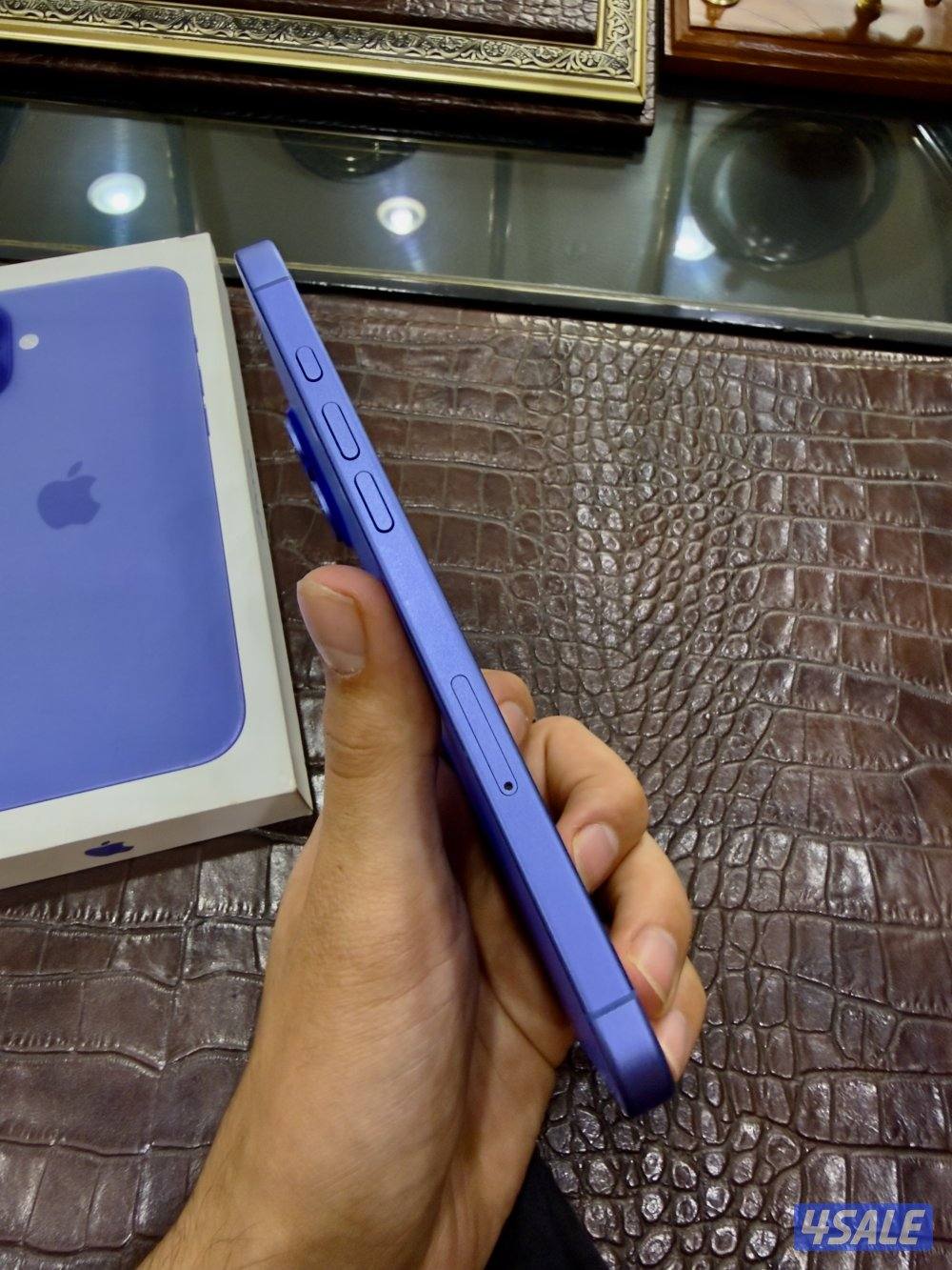 ايفون 16بلاس  ٢٥٦ قيقا نسبة البطارية ٩١ تحديث ios 18.0.14