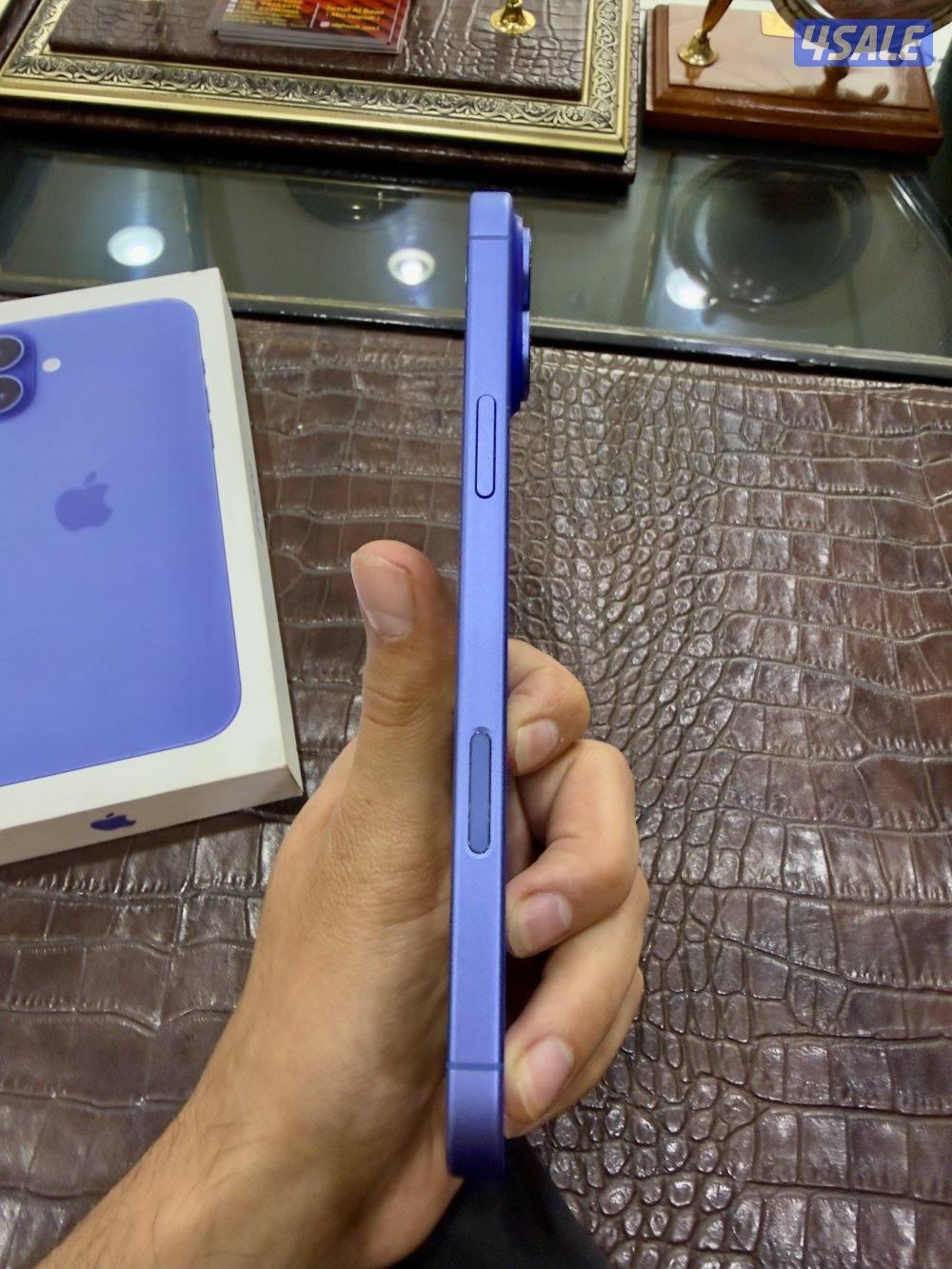 ايفون 16بلاس  ٢٥٦ قيقا نسبة البطارية ٩١ تحديث ios 18.0.15