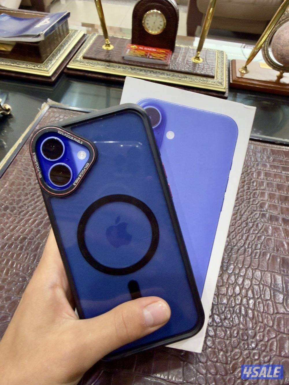 ايفون 16بلاس  ٢٥٦ قيقا نسبة البطارية ٩١ تحديث ios 18.0.114