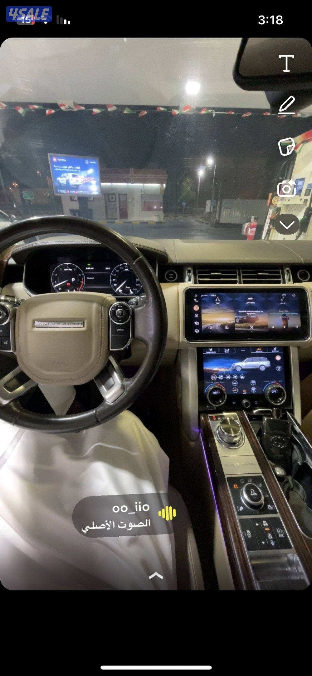 رنج روفر 2014 صبغ الوكاله 8 سلندر3