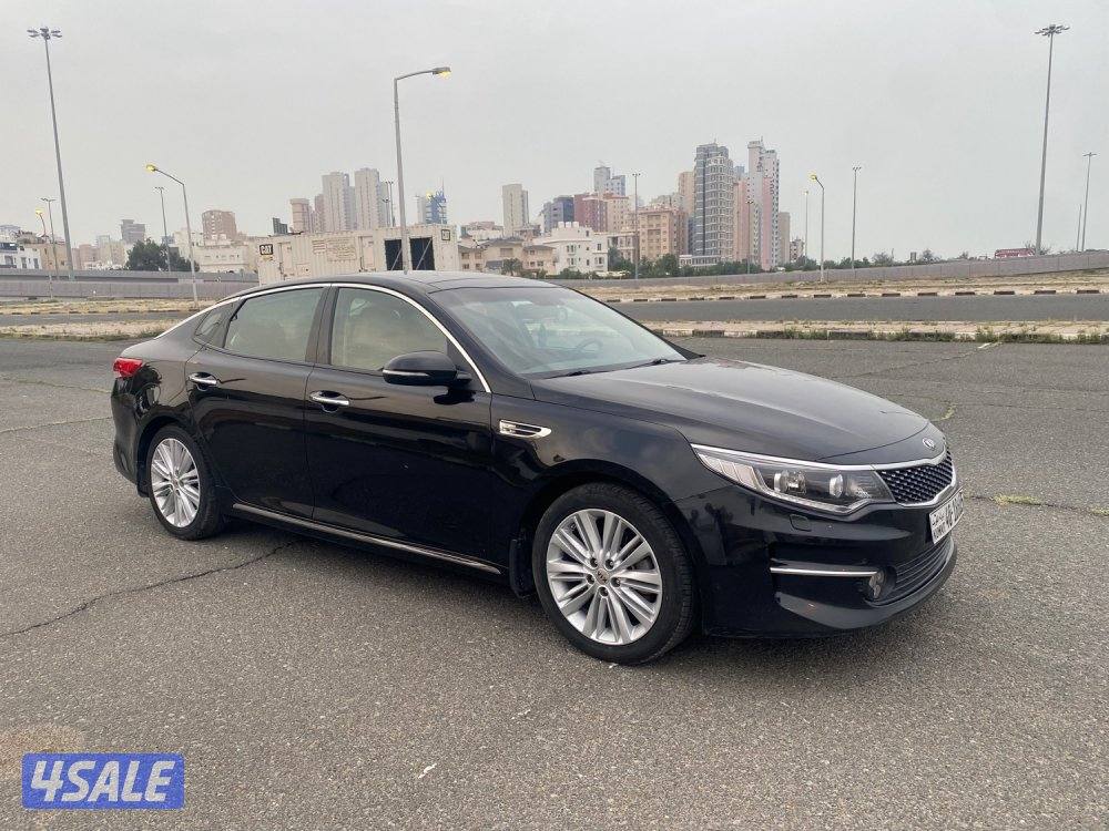 كيا اوبتيما 2017 صبغ الوكاله عداد203 الف وارد الوكاله فل اوبشن1