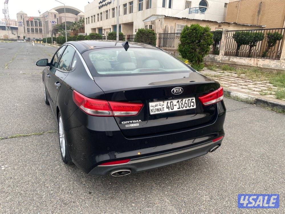 كيا اوبتيما 2017 صبغ الوكاله عداد203 الف وارد الوكاله فل اوبشن4