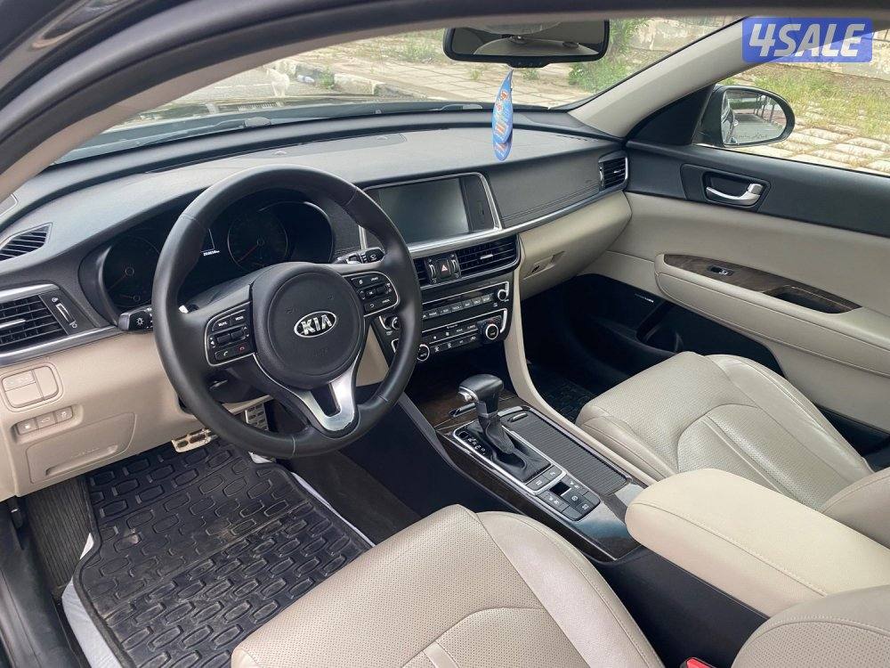 كيا اوبتيما 2017 صبغ الوكاله عداد203 الف وارد الوكاله فل اوبشن6