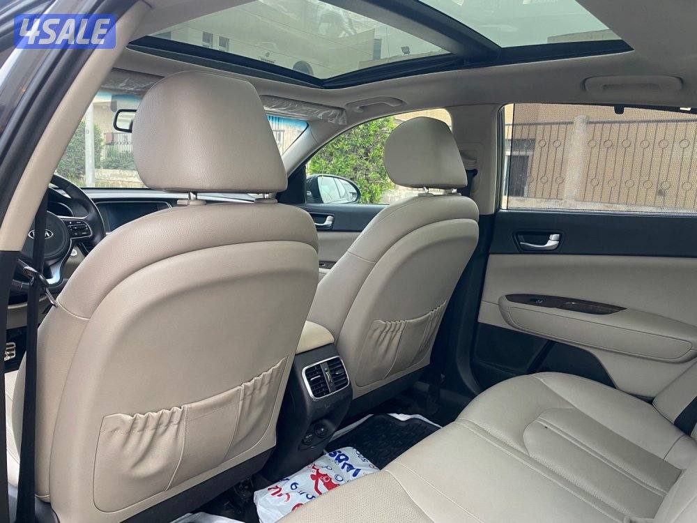 كيا اوبتيما 2017 صبغ الوكاله عداد203 الف وارد الوكاله فل اوبشن7