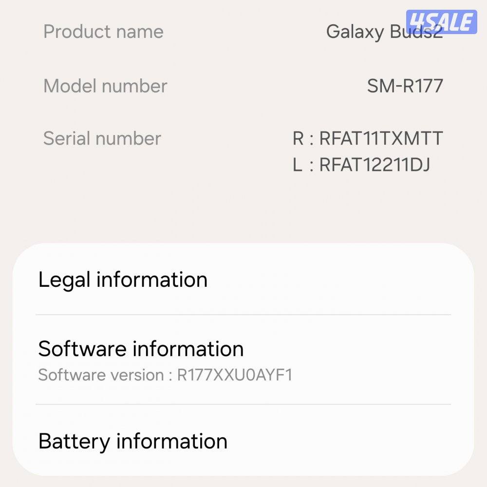Used - Samsung Galaxy Buds 2 - Graphite7