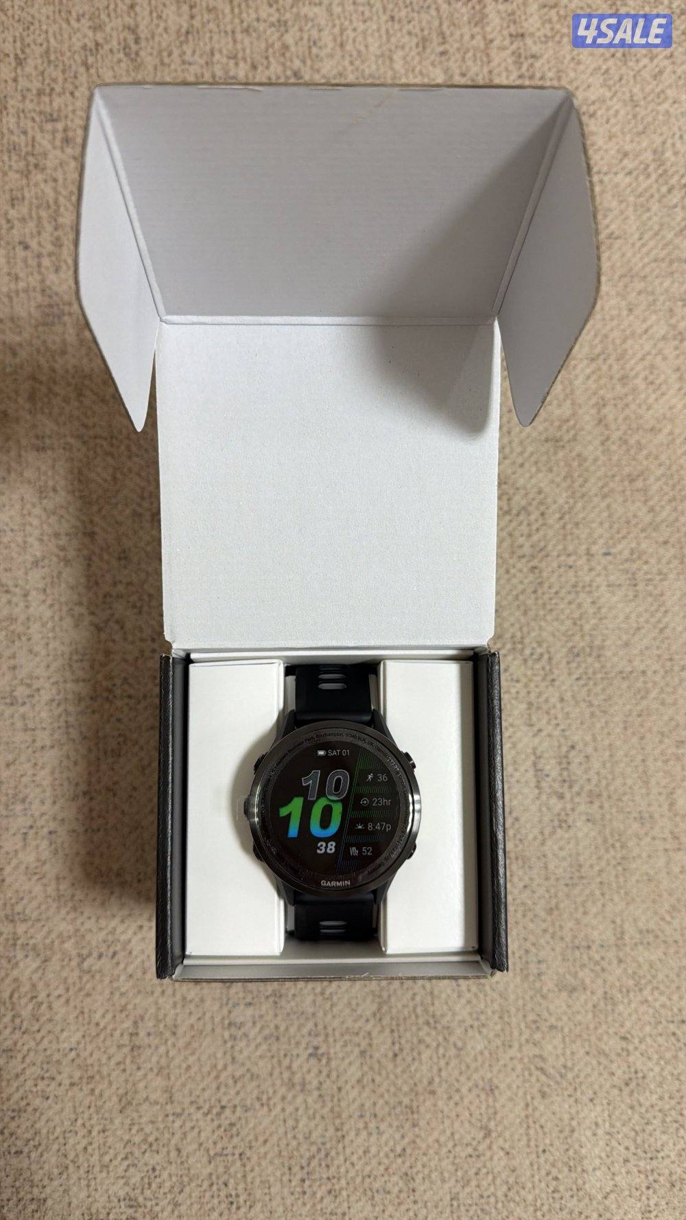 ساعة جارمن فورنر 970 السوداء جديدة1