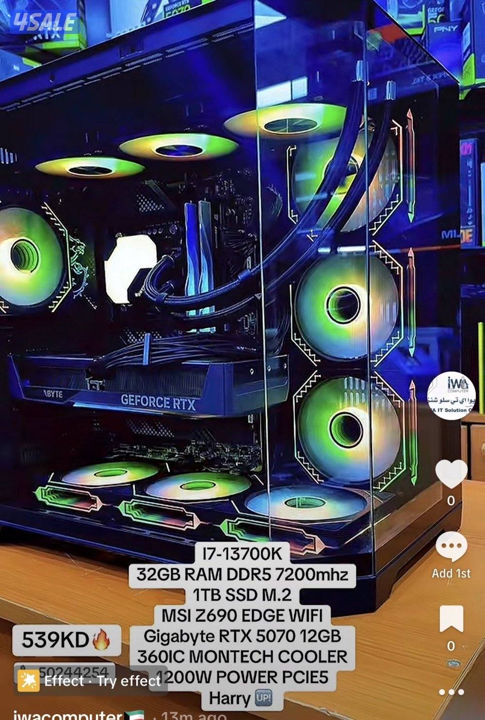 Gaming pc and monitor and parts0