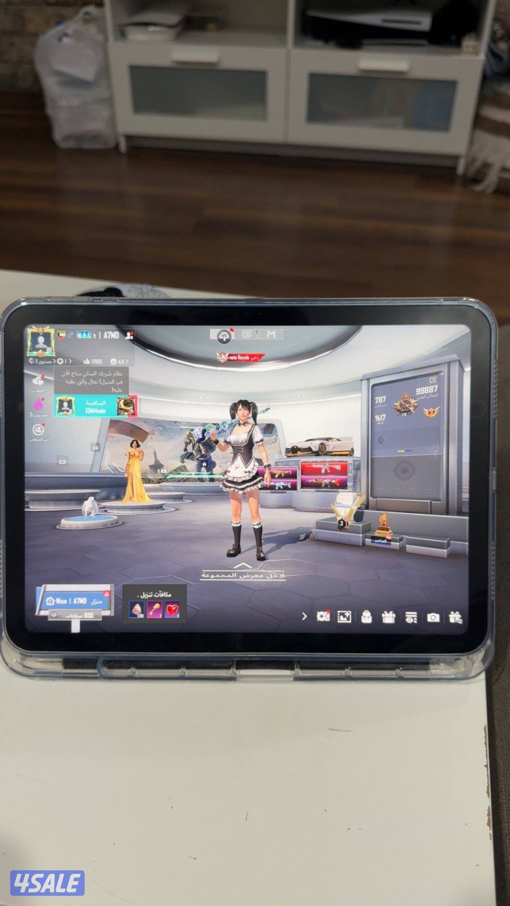 حساب ببجي فل نوادر و سياره بوجاتي و ليفل مجموعاته 66,9 فيه ٦ كونكرات🤩0