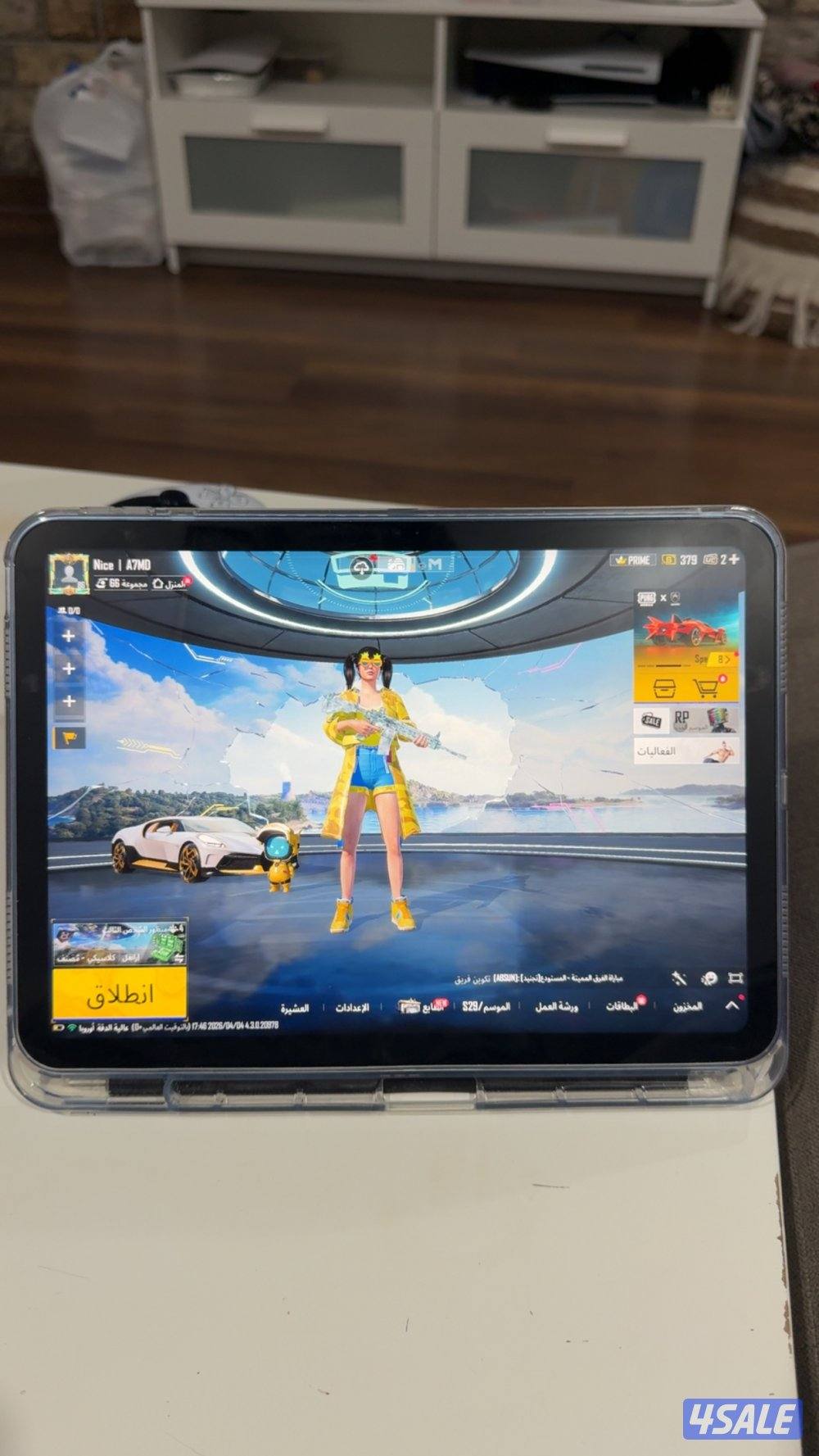 حساب ببجي فل نوادر و سياره بوجاتي و ليفل مجموعاته 66,9 فيه ٦ كونكرات🤩1