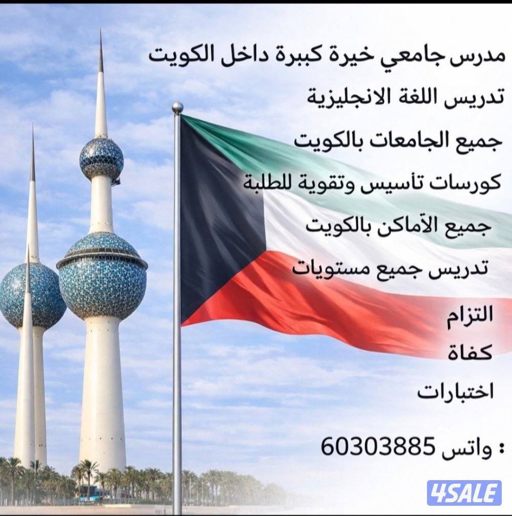 مدرس جامعي لتدريس اللغة الانجليزية لطلبة الجامعات2